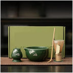Matcha Whisk Set Easy To Clean Tea Versatile Matchas And Bowl Teaware Kit(4pcs B) - Image 2