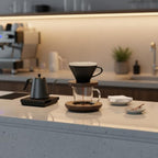 Wooden Coffee Dripper Stand for Pour Over Cone Filters, Solid Wood Base with Open Frame Design, 6.3 x 6.3 x 2.6 Inches (1 PC) - Image 3