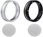FABULETTA 54mm Espresso Dosing Funnel and 53.5mm Stainless Steel Puck Screen Set for 54mm Portafilter – For Barista-Grade Coffee Dosing For Ring & Espresso Puck Scr(silver) - Image 5