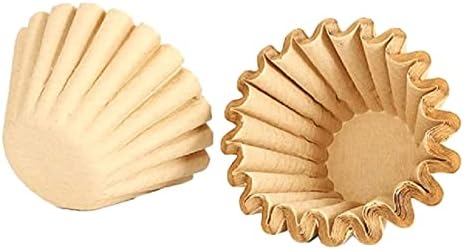 Coffee Filters Large Coffee Maker Filters Natural Unbleached Eco-Friendly Degradable Paper Basket - Image 6