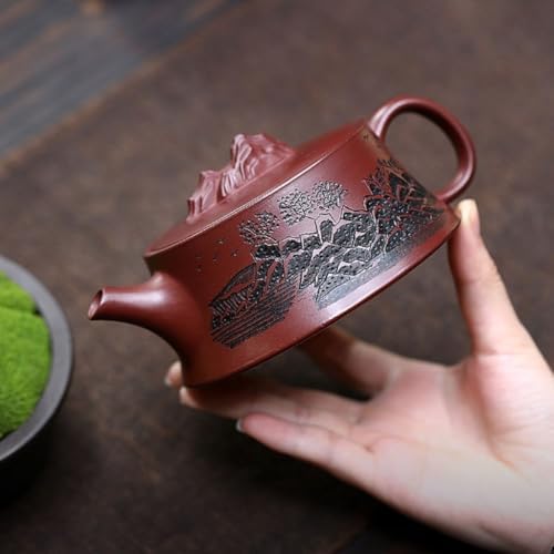 Kettle Teapot Teahouse Guanshan Han Tile Purple Sand Teapot Household Chinese Tea Infuser Portable Water Teapot - Image 4