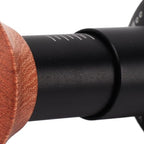 53mm Spring Loaded Coffee Tamper with Wood Handle and Waffle Base, Calibrated Espresso Tamper for Portafilter (53mm) - Image 2