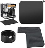 3-in-1 Espresso Accessories Kit Compatible with Ninja Luxe Café ES601 ES701, Aluminum Tamper Station, Silicone Top Mat & Sliding Coffee Bar Mat, Espresso Machine Accessories Organizer by Unknown