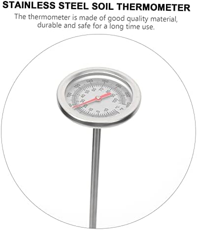 BESPORTBLE 3pcs Precision Thermometer Extra- Probe Stainless Steel Temperature Gauge for Gardening Composting Measures Tool for Plant Growth Monitoring - Image 6