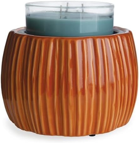 Candle Warmers ETC Harvest Pumpkin Crock Candle Warmer by CandleWarmersEtc