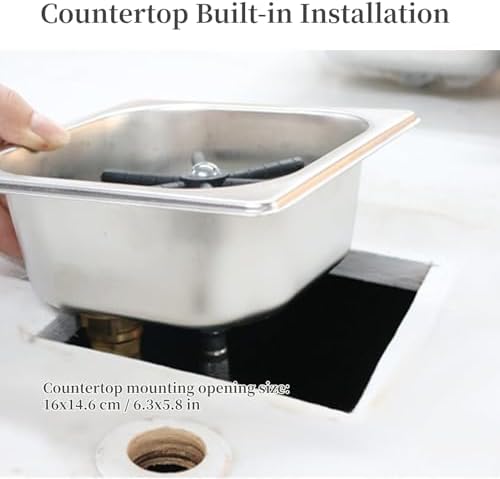 Kitchen Sink Glass Rinser, Stainless Steel Cup Washing Machine Automatic Rinser Pitcher Steaming Pitcher Washer Cleaner for Hotel Coffee Milk Tea Cup - Image 4