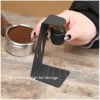 Magnetic Loose Powder Needle With Base Bracket Stainless Steel Disperser Coffee Italian Needle Powder Distributor - Image 4