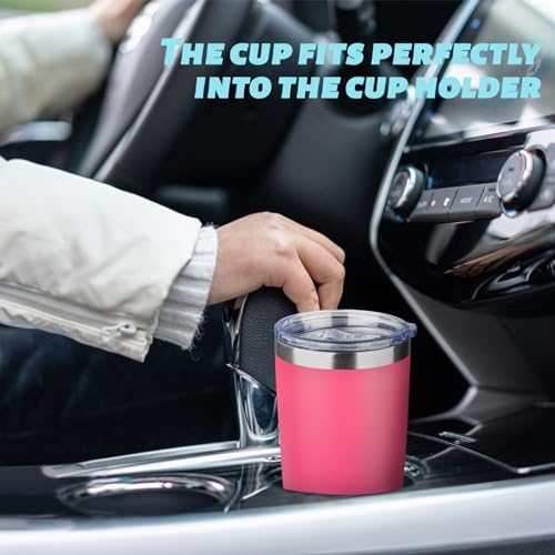 20oz Tumbler with Straw and Brush, Stainless Steel Vacuum Insulated tumbler, Double Wall Insulated Coffee Tumbler for Outdoor, Home, Travel,Office (peach，4pcs) - Image 3