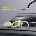 Wood Lid Single Dose Hopper With Wool Felt Sealing Gaskets, Compatible For Breville, Fits BES875 876 870 878 880 Coffee Machine Accessories - Image 6