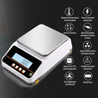 Lab Balance Scale 3000gx0.01g High Precision Electronic Digital Analytical Balance Gram Scale - Image 6