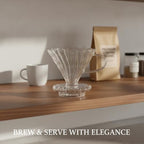 Borosilicate Glass Carafe for Pour Over Brewing - Image 3