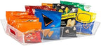 Mind Reader Snack Tray, Countertop Organizer, Snack Tray, Pantry, Breakroom, Kitchen, Clear - Image 4