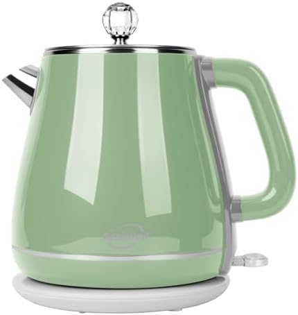 1.8L Electric Kettle, Tea Kettle with Fast Boil 1350W,Sage Green by Unknown