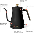1-Liter Electric Gooseneck Kettle 1200 W - Image 4