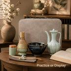 Song Dynasty Tea Set with Tea Whisk, Matcha Powder and Jian Zhan Bowl - Image 6
