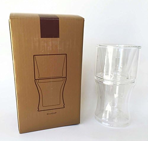 Hand Drip Coffee Maker Pour Over Double Borosilicate Glass Wall Set - Image 3