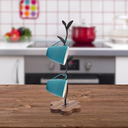 Wood Mug Holder Tree Xmas for Kitchen and Living Room Counter - Image 7