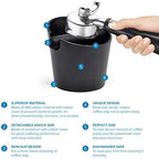 Coffee Knock Box - Joeji's Kitchen Espresso Grounds Bin Non-Slip Base - Image 3