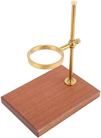 Pour Over Stand Coffee Station, Pour Over Coffee Dripper Height Changeable Coffee Filter Stand Holder with Wooden Base Stand for Coffee Beer Drink Maker Portable - Image 4