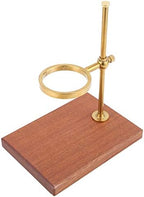 Pour Over Stand Coffee Station, Pour Over Coffee Dripper Height Changeable Coffee Filter Stand Holder with Wooden Base Stand for Coffee Beer Drink Maker Portable - Image 4