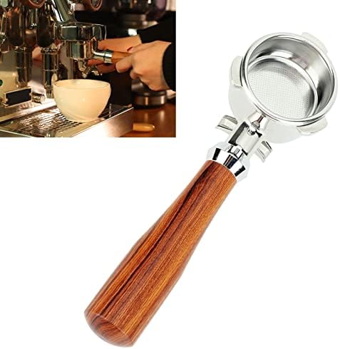 54mm Stainless Steel Bottomless Coffee Portafilter with Filter Basket, Detachable Portafilter Coffee Machine Filter for 870 880 (Type A) - Image 3