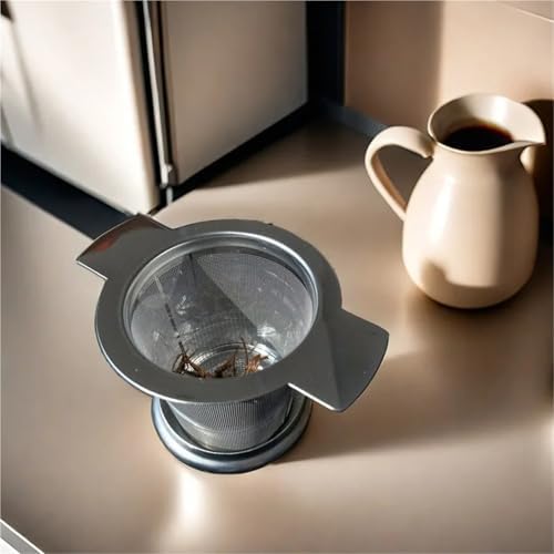 cold brew coffee filter 10/20/40pcs Stainless Steel Tea Strainer Reusable Filter Sieve Cup Parts For Filters Mesh Brewing(40pcs) - Image 4