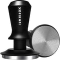 53.3mm Espresso Tamper, 30lbs Spring Loaded, Aluminum Handle, Ripple Base by KOFIKOFI