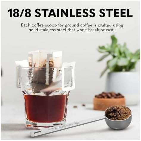 Stainless Steel Measuring Scoop, 15ML 30ML Coffee Spoon - Image 5