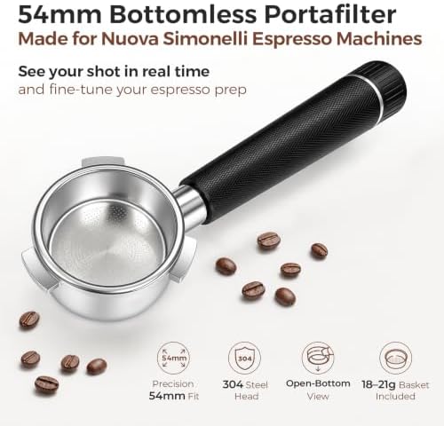 54mm Bottomless Portafilter - Compatible Breville Barista Express - Image 2