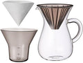 KINTO SCS 27644 Coffee Carafe Set, 4 Cups, Plastic, Microwave and Dishwasher Safe, Gift, Present by Unknown