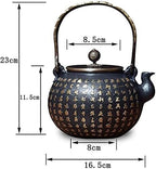 Cast Iron Tetsubin Teapot 1400ml Retro Japanese Handmade Tea Kettle With Infuser For Loose Leaf Tea - Image 6