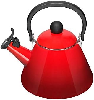 Le Creuset 1.7 Quart Kone Teakettle, Red by Unknown