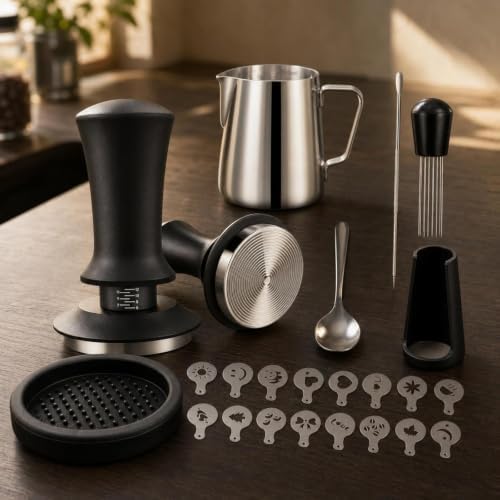 Stainless Steel Espresso Tamper, 51MM 22-Piece SET - Image 2