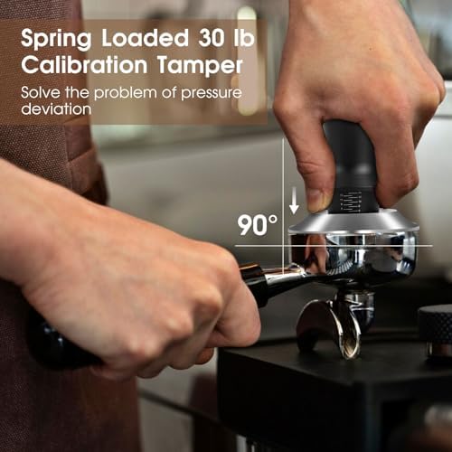 Reoszeank 51mm Espresso Accessories Kit, Distributor, Tamper, Dosing Funnel - Image 3