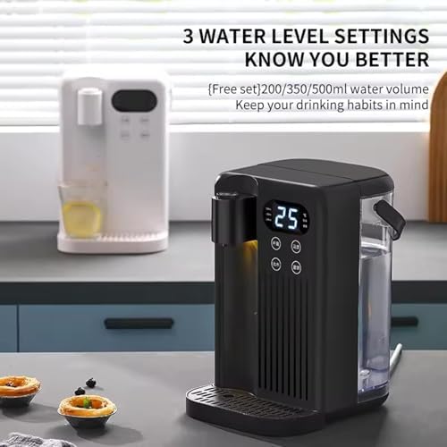Electric Hot Water Dispenser,Instant Boiling Kettle, 3L Tank, Quick Heating in 3 Seconds, 12 Temperature Settings, 8 Volume Controls - Image 2