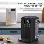 Electric Hot Water Dispenser,Instant Boiling Kettle, 3L Tank, Quick Heating in 3 Seconds, 12 Temperature Settings, 8 Volume Controls - Image 2