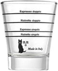 Motta Metallurgica Barista Graduated Espresso Glass, Set of 6 by MetallurgicaMottta