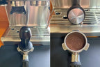 54mm Espresso Tamper 30lbs Calibrated Coffee Tamper Stainless Steel Base Hand Tamper for 54mm Bottomless Portafilter Tamper for Espresso Machine-Flat Base, Black - Image 5
