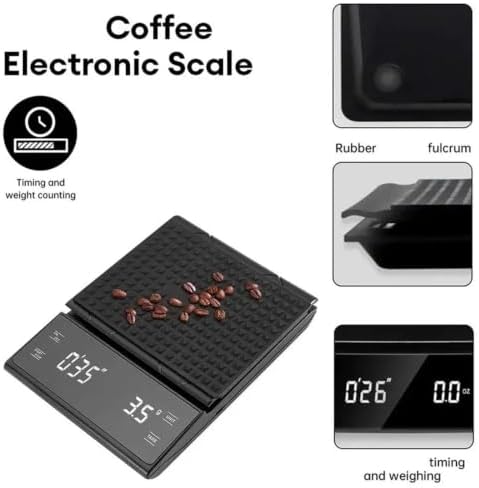 Coffee Scale with Timer, Display, 3kg(1) - Image 3