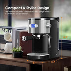 COWSAR 20-Bar Espresso Machine with Steam Wand & Milk Frother - Image 2