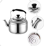 Stovetop Kettle Stovetop Whistling Tea Kettle Stainless Steel Teapot Camping Induction for Gas Stove Kettles for Stove(6L) - Image 7