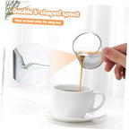 DECHOUS 8pcs Glass Espresso Mugs Heatproof Small Pitchers Dual Spout Design for Pouring - Image 3