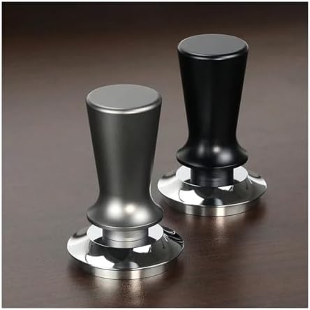 Coffee Tamper 51/53/58mm Calibrated Pressure Steady Tamper Flat Stainless Steel Espresso Powder Hammer Accessories(Silver 58MM) - Image 3