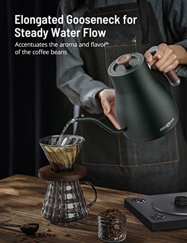 Electric Kettle Temperature Control, 1.7L Large Electric Tea Kettle - Image 2