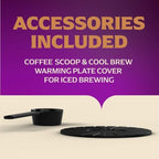 Mr. Coffee® 12 Cup Coffee Maker, Coffee Maker with Decaf Brew and Iced Coffee Brew Settings, Small Batch Setting for 1 to 4 Cups, Reflection - Image 6
