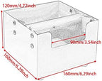 DIBTSA Espresso Knock Box, Stainless Steel Coffee Grind Knock Box Ground Waste Bin Container with Rubber Knocking Bar for Coffee Maker Machine - Image 3
