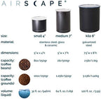 Airscape Stainless Steel Coffee Canister - 2-Pack - Food Storage Container - Image 6
