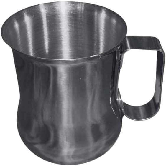 Rattleware 25 oz Graduated Bell Pitcher for Home, Cafe, Restaurant, Hotel, Office, or Commercial Use - Stainless Steel Steaming and Frothing Pitcher - Image 4