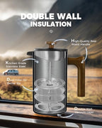 POLIVIAR French Press Coffee Maker & Tea Kettle - Image 4