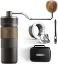 HiBREW G4B Manual Coffee Grinder, Adjustable Dial Aluminum Burr Mill by HiBREWCoffee